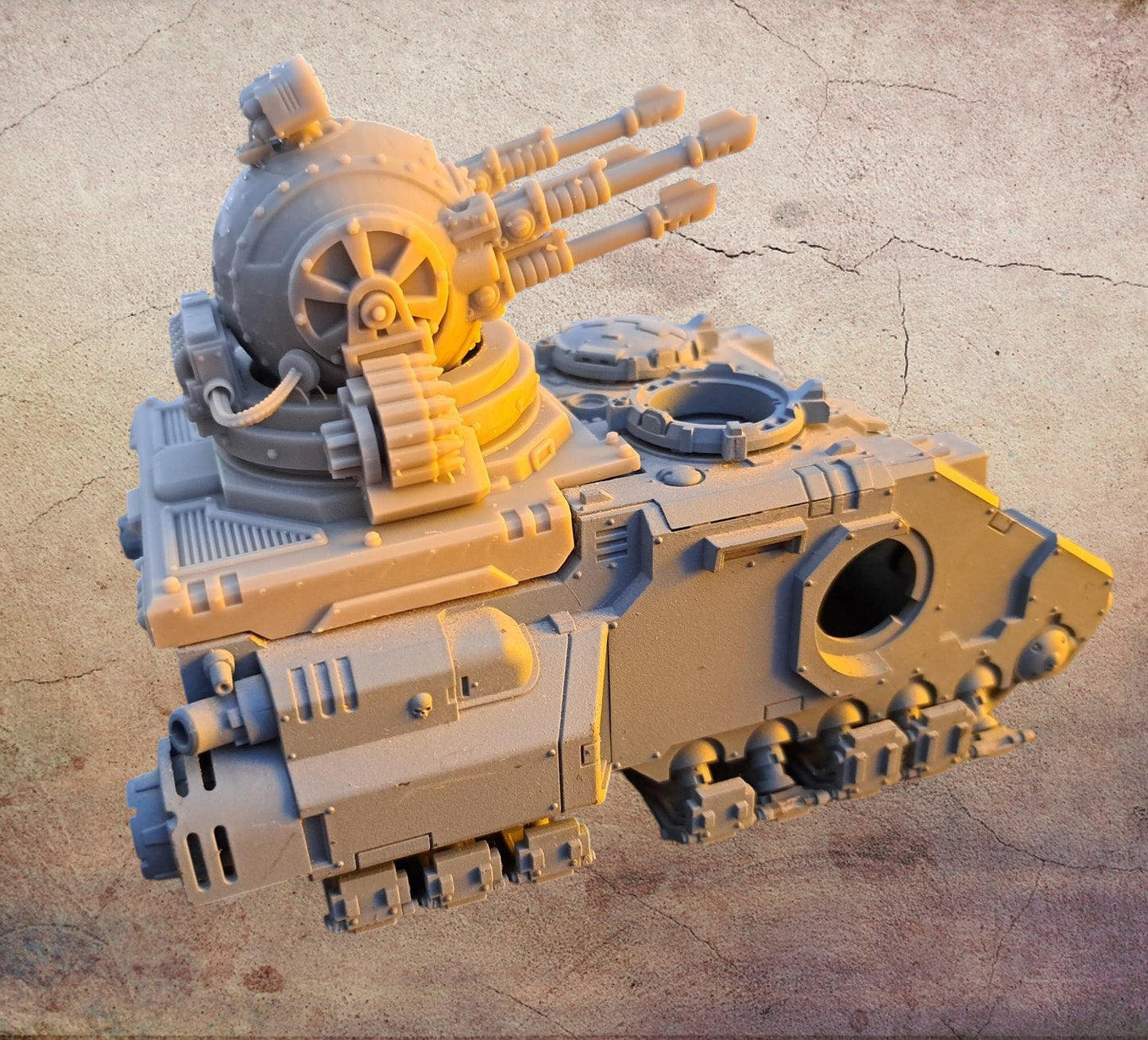 Medium tank turret 8.