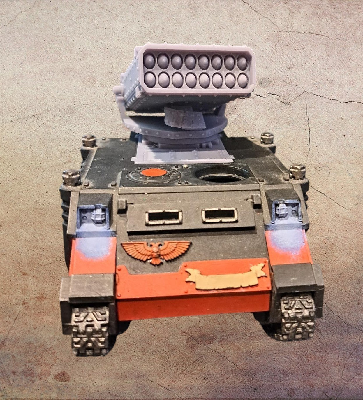 Mlrs missile system for little tank.