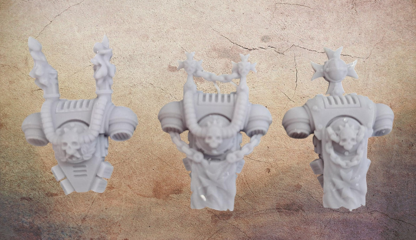 Knights templar back packs.