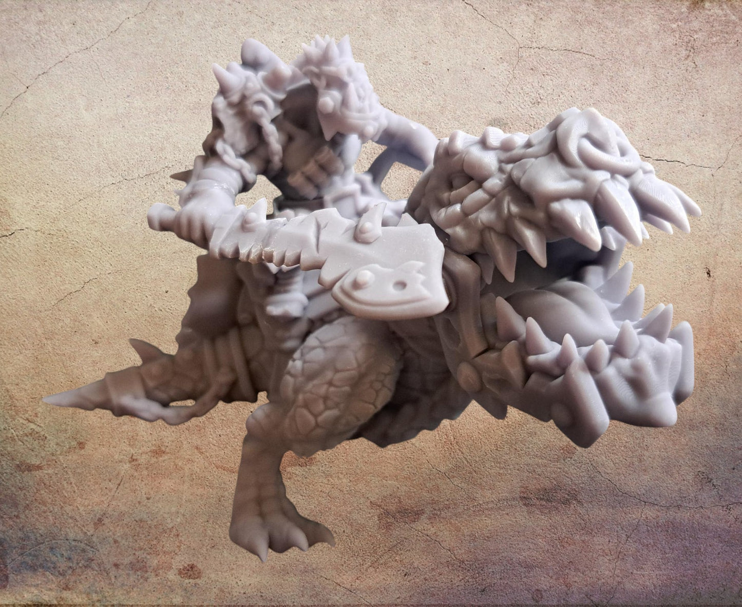 Orc on a big squig.