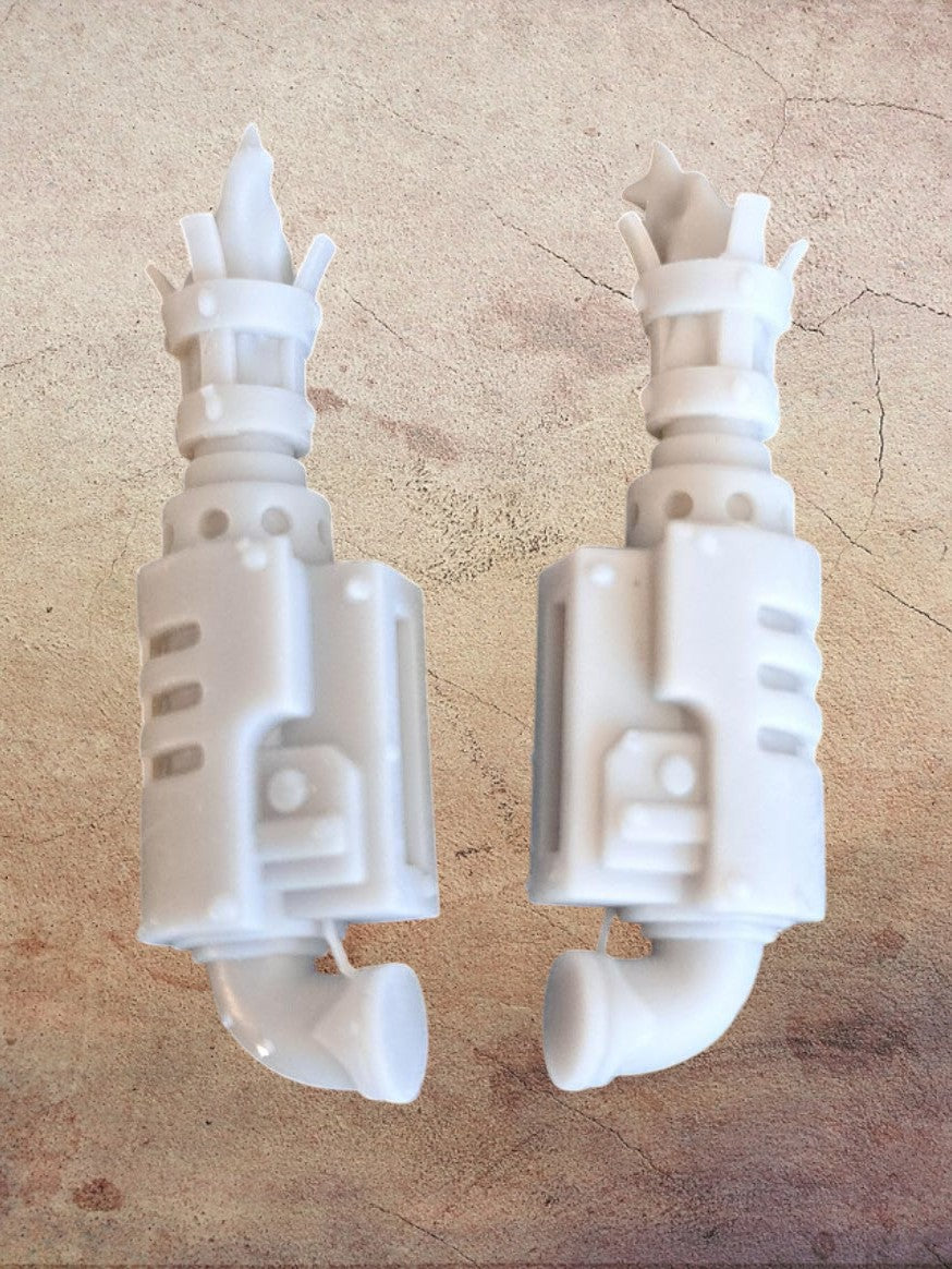 Sicarian exhausts.