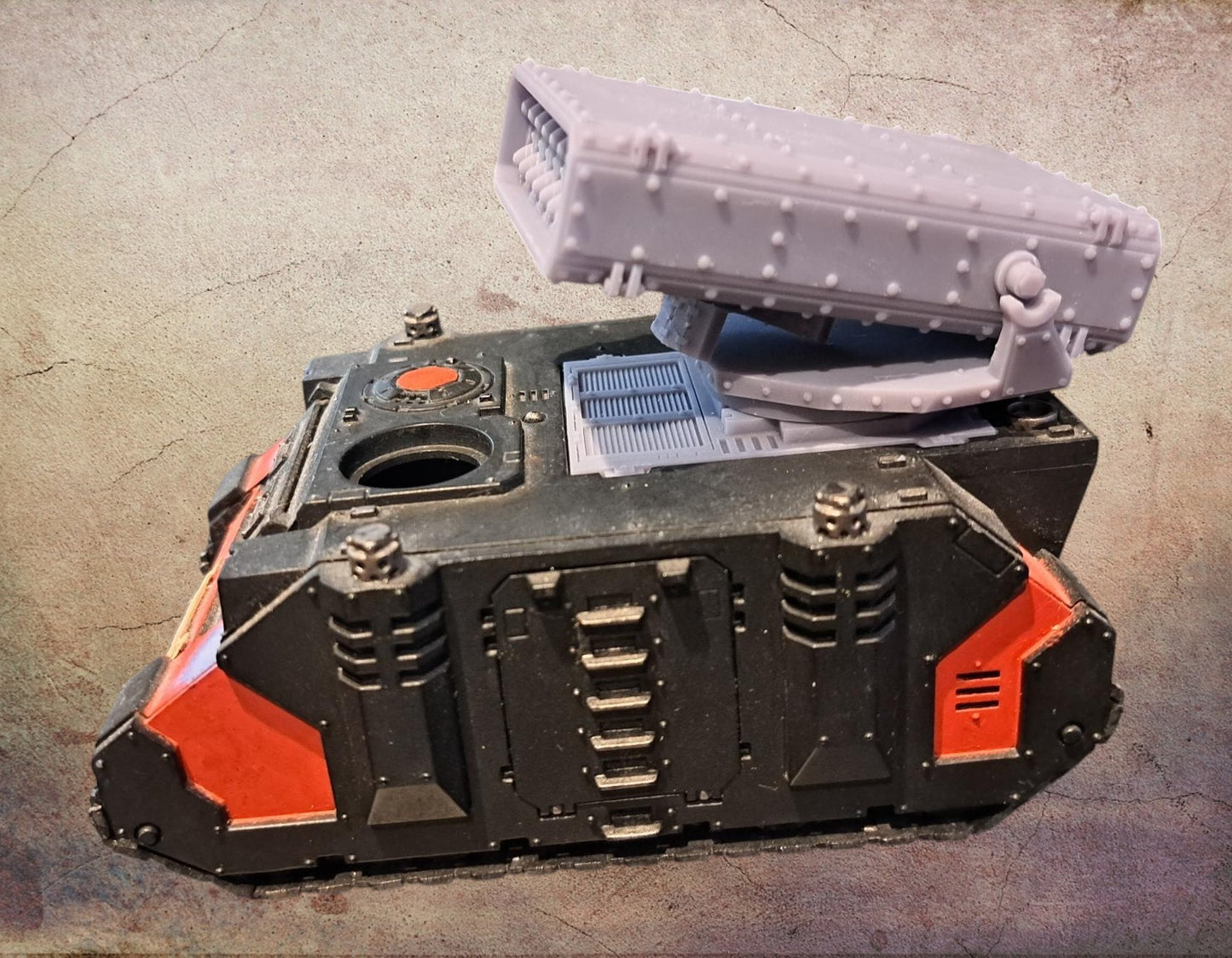 Mlrs missile system for little tank.