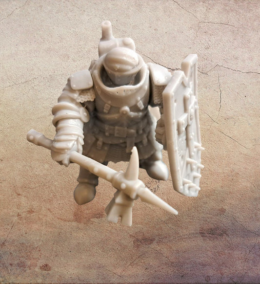 Trench Heavy Mec with hammer.