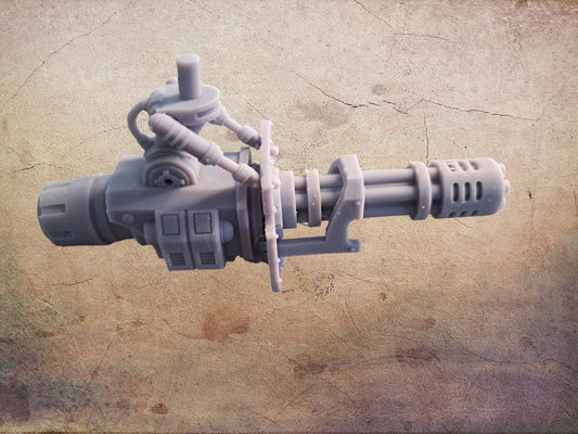 Knight Gattling cannon.