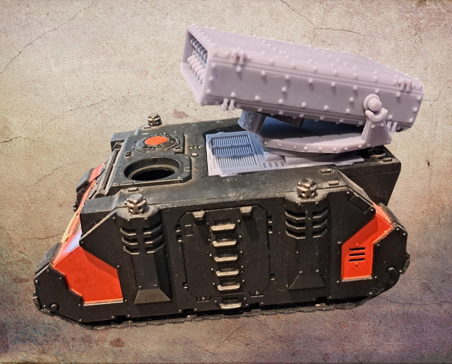 Mlrs missile system for little tank.
