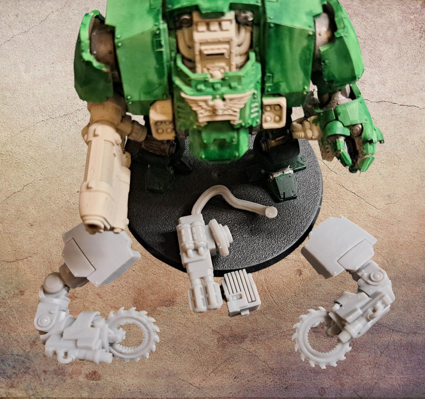 Redemtor buzz saws and melta.