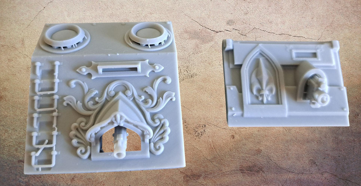 Nuns front panel.