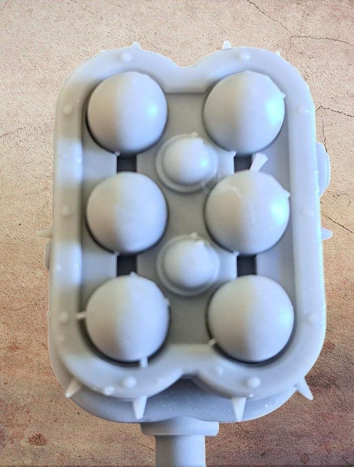 Chaotic missile pods.( figure is for scale only).