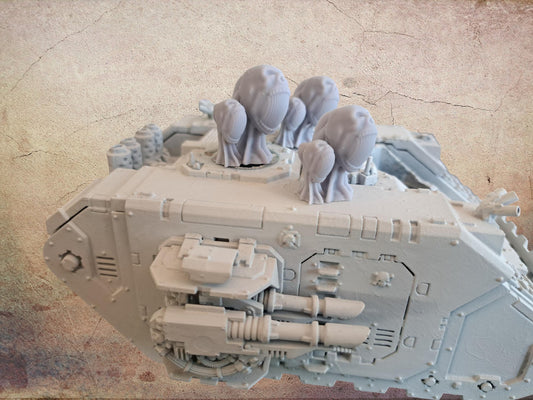Noise marine tank weapons.