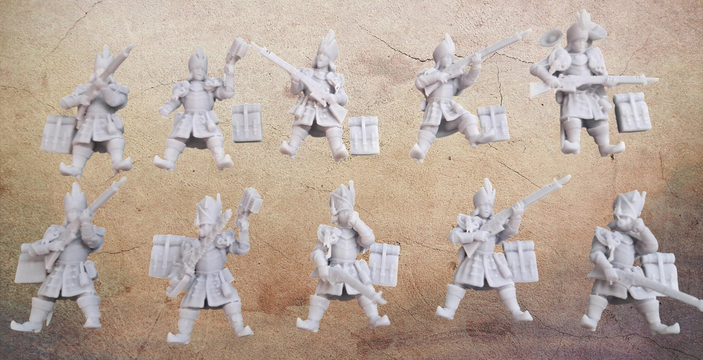 Big Hat imperial guards.