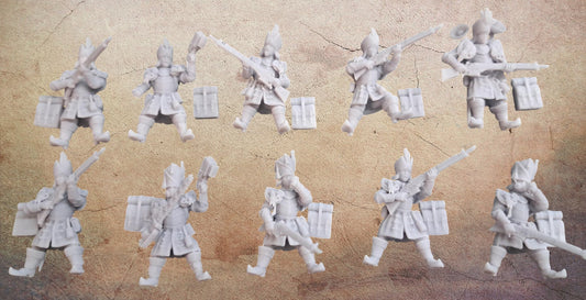 Big Hat imperial guards.