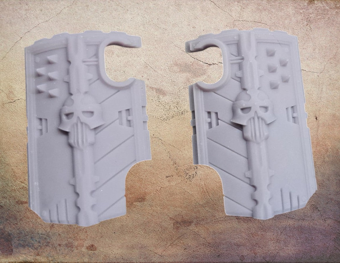 Boarding axes and sheilds.