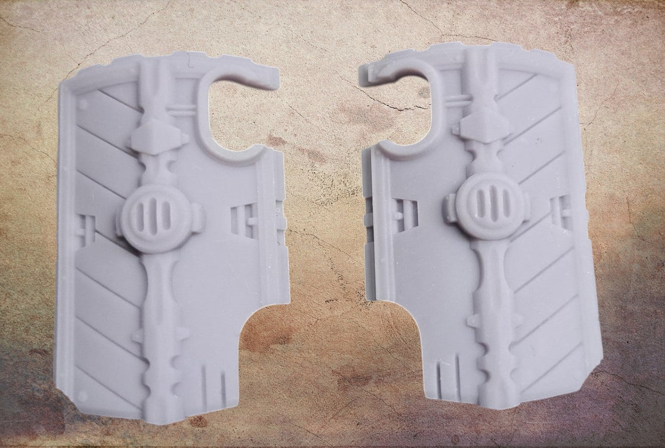 Boarding axes and sheilds.