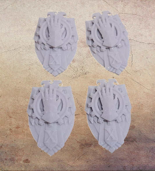 Iron hands sheilds.