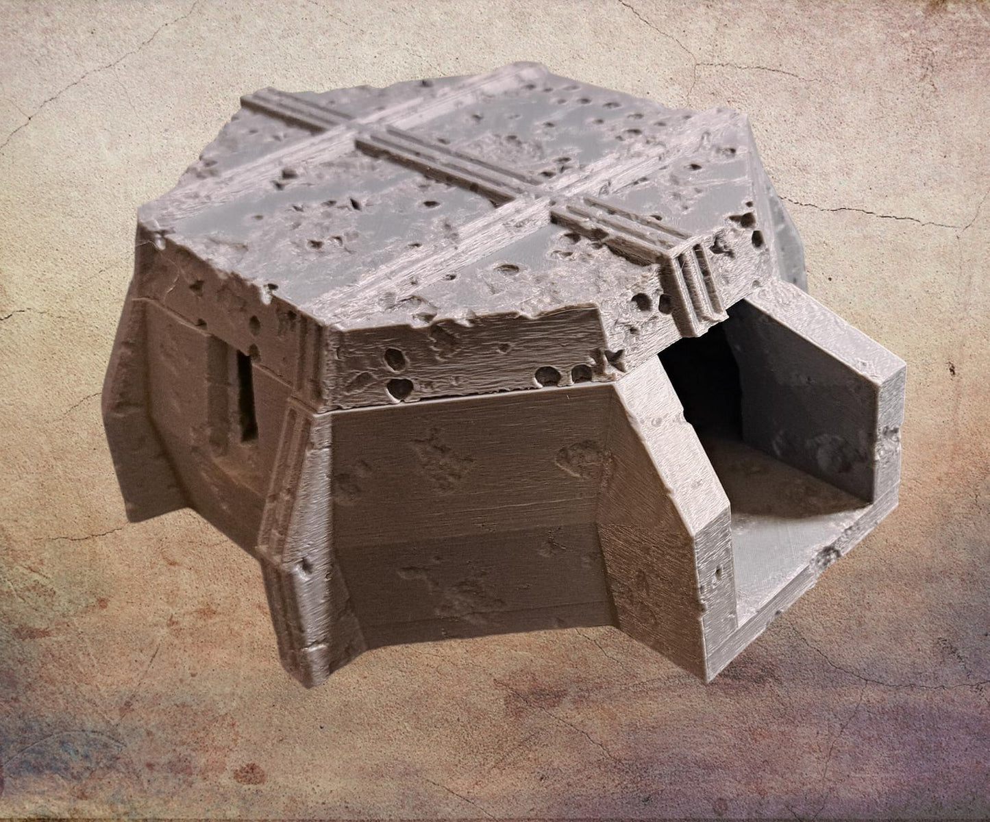 Bunker 1.(removable top).