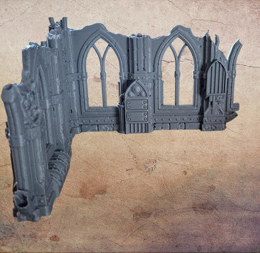 Single level church corner.