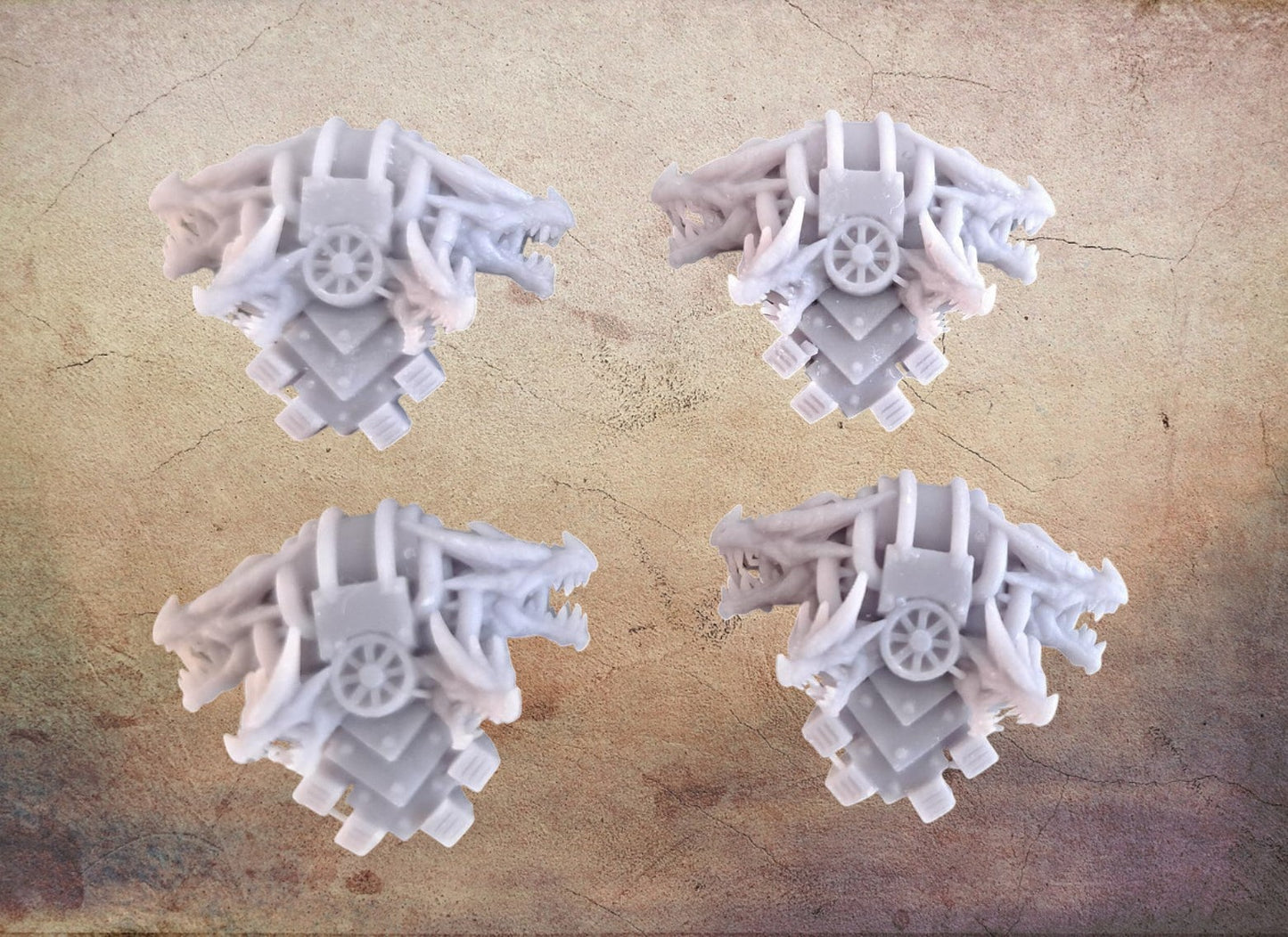 Dragon backpacks.