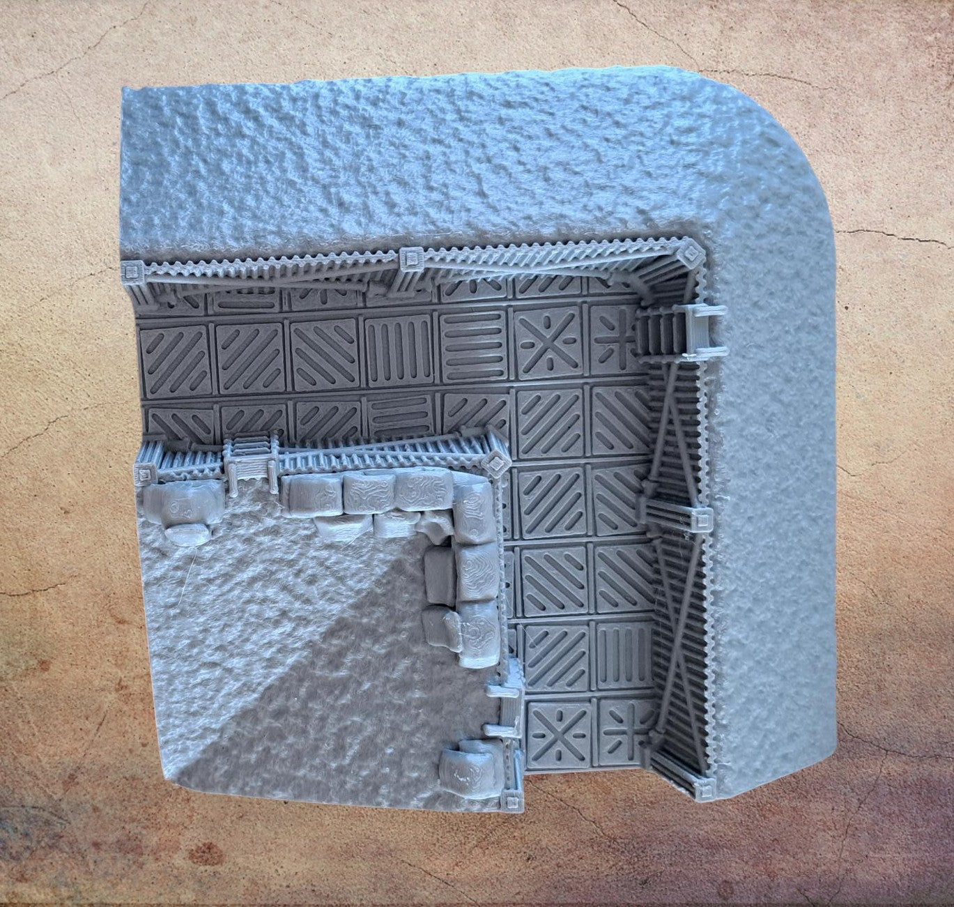 Trench system 1.
