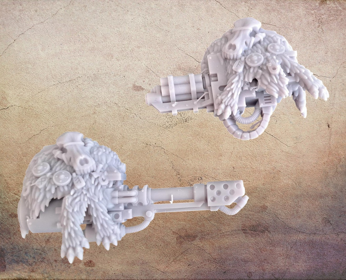 Boxy Wolf dread weapons.