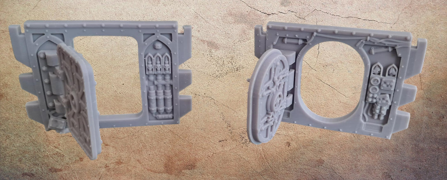 Spaceship doors.( select from the drop down box).