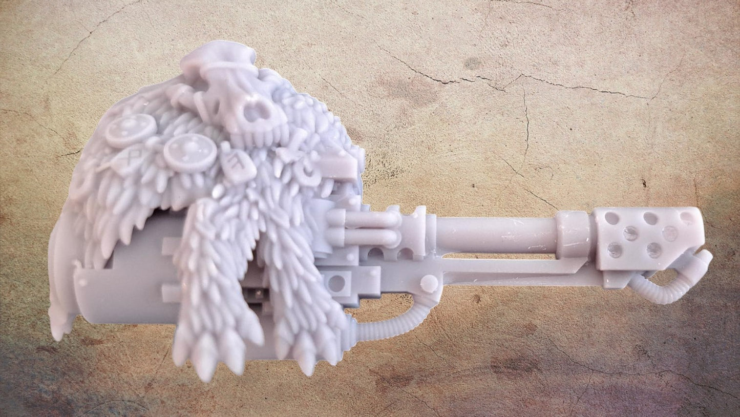 Boxy Wolf dread weapons.