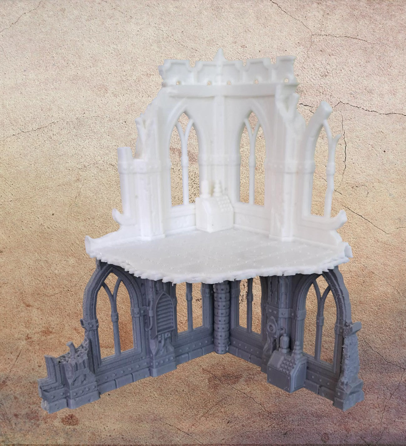2 Tier Corner ruins.