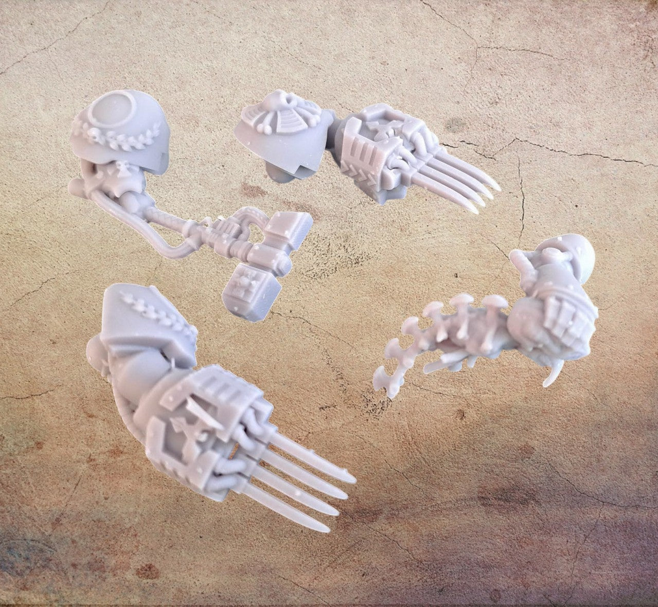Terminator weapons.